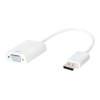 Logilink | Logilink CV0059B, Display Port 1.2 to VGA Active Adapter with 15cm cable : | White | DisplayPort | VGA