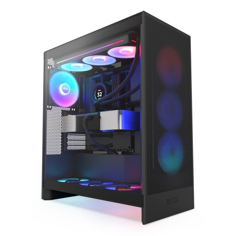 NZXT PC case H7 Flow 2024 RGB black