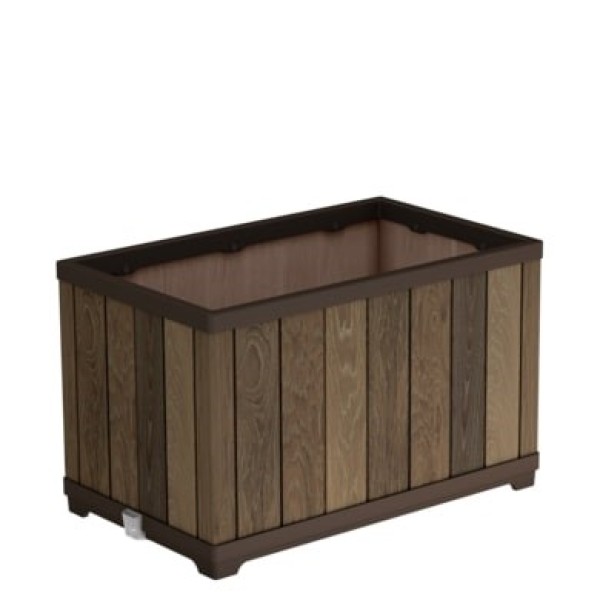 Donica ogrodowa w kolorze walnut 261034 ...