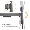 Techly ICA-PLB 490 TV mount 2.03 m (80") Black