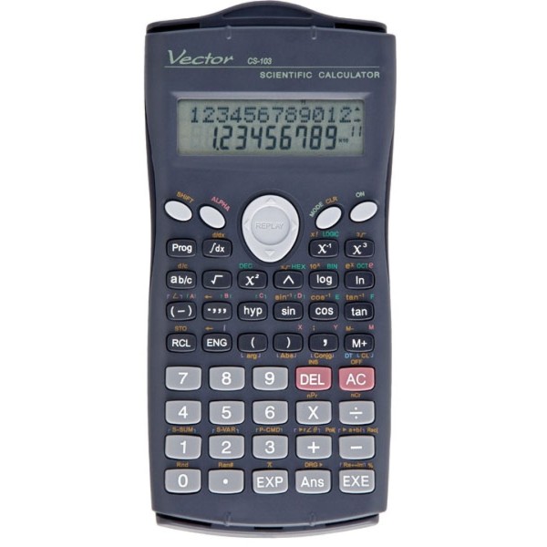 Vector KAV CS-103 scientific calculator, 279 ...