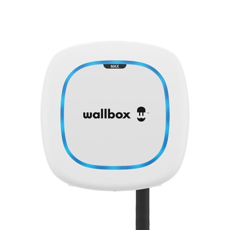 Wallbox Electric Vehicle charge | Pulsar Max | 22 kW | Wi-Fi, Bluetooth | 5 m | White