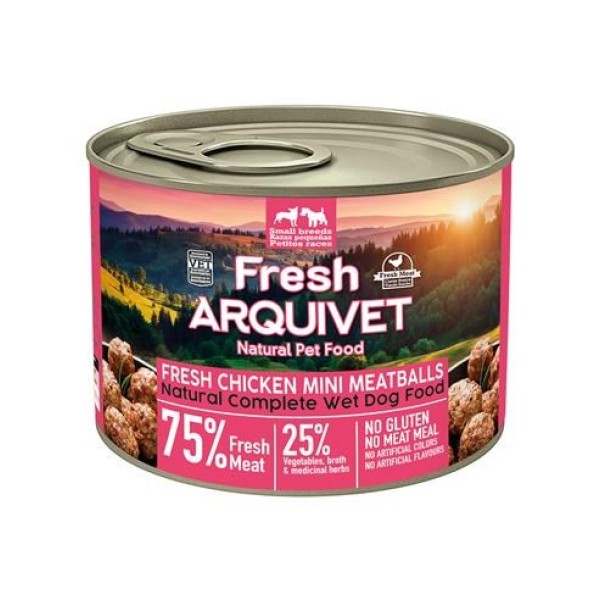 ARQUIVET Fresh Chicken Mini Meatballs - ...