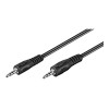 Goobay | AUX audio connector cable | 50449 | 3.5 mm male (3-pin, stereo) | 3.5 mm male (3-pin, stereo)