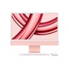 Apple iMac 24” 4.5K Retina, Apple  M3 8C CPU, 10C GPU/8GB/256GB SSD/Pink/RUS | Apple