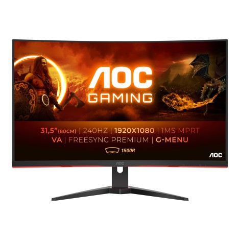 AOC | Curved Gaming Monitor | C32G2ZE | 31.5 