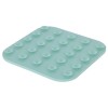 KERBL Slow-eating Licking Mat - Turquoise Tray, Bowl for Dog/Cat - 20x20 cm