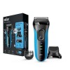 Braun | Shaver with trimmer | Series 3 Shave&Style 3010BT | Operating time (max) 45 min | Wet & Dry | NiMH | Black/Blue