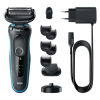 Braun | Shaver | 51-M4500cs | Operating time (max) 50 min | Wet & Dry | Black/Blue