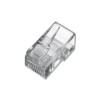 A-MO 8/8 SR | Modular Plug, for stranded Round Cable, 8P8C unshielded, CAT 5e, RJ45