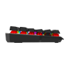 MSI STRIKE 600 SILENT US | Gaming Keyboard | Wired | US | USB 2.0 | KAILH Midnight PRO Silent Tactile