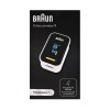 Braun YK-81CEU pulse oximeter Black, Stainless steel
