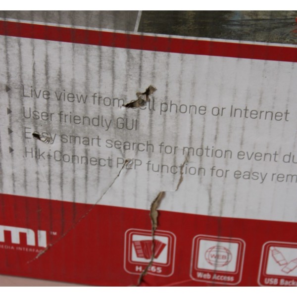 SALEOUT|Hikvision NVR DS-7608NXI-K2/8P, AcuSense, 8 channels, ...