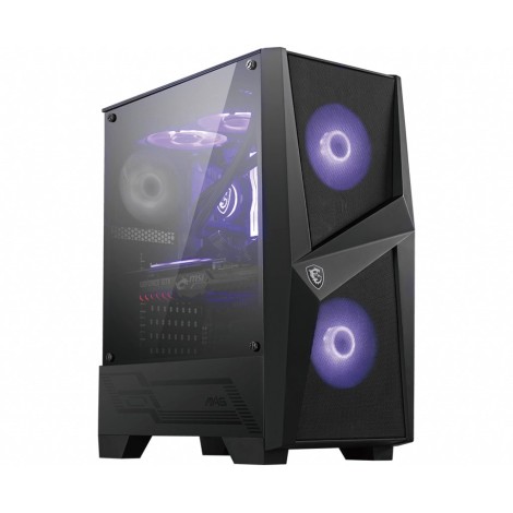 Case|MSI|MAG Forge 100R|MidiTower|Not included|ATX|MicroATX|MiniITX|Colour Black|MAGFORGE100R
