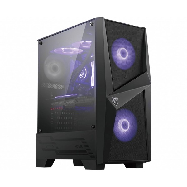 Case|MSI|MAG Forge 100R|MidiTower|Not included|ATX|MicroATX|MiniITX|Colour Black|MAGFORGE100R