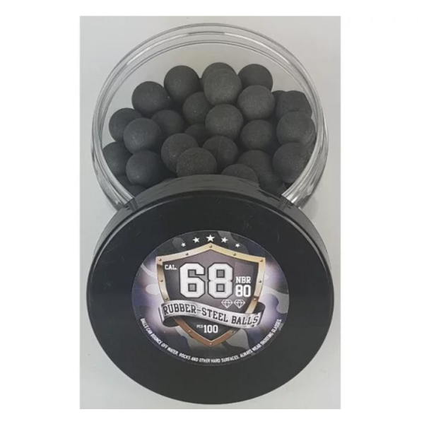 Rubber-to-metal balls Guard Power cal. 68-100 ...