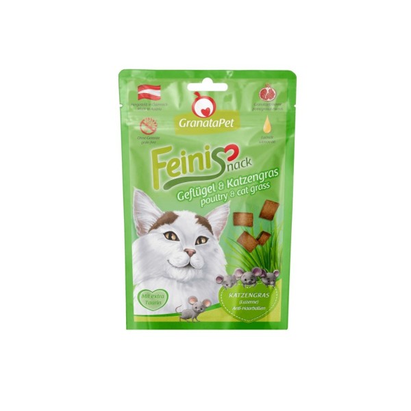 GRANATAPET FeiniSnack Poultry and cat grass ...