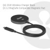 MOBILE CHARGER QI2 MAGSAFE/25W BLACK CAC-3027 CLUB3D