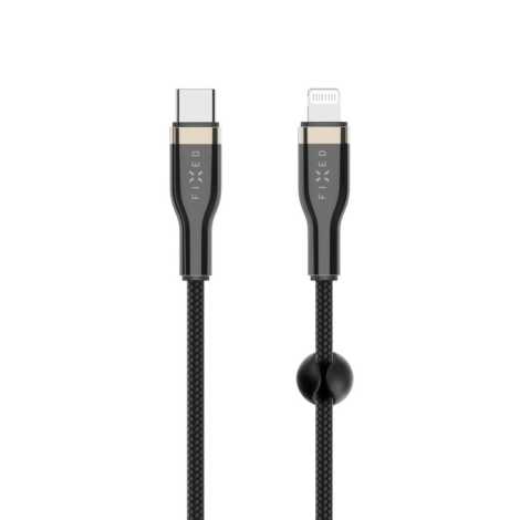 Fixed | Braided Cable USB-C/Lightning, 2 m | FIXDB-CL2-BK