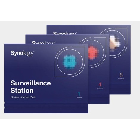 SOFTWARE LIC /SURVEILLANCE/STATION PACK8 DEVICE SYNOLOGY