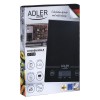 Adler AD 3138 b Mechanical kitchen scale Black Countertop Rectangle