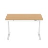 Tuckano Electric height adjustable desk ET119W-C white/oak