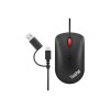 Lenovo | ThinkPad USB-C Wired Compact Mouse | USB-C | Raven black