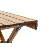 Folding camping garden table DREVO 90cm