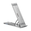 UNITEK FOLDABLE LAPTOP STAND WITH DOCKING STATION