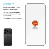 Ultra durable tempered glass FIXED Armor with Anti-dust applicator and AR layer for Apple iPhone 17 Pro, black