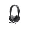 Dell | Pro Wired On-Ear Headset | WH5024 | Built-in microphone | USB Type-A | Black | ANC