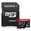 MEMORY MICRO SDXC 512GB W/AD./AUSDX512GUI3V30SHA2-RA1 ADATA
