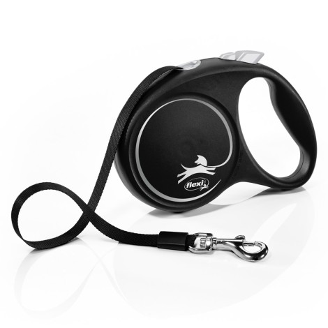 Flexi Black Design M 5 m Dog Retractable lead