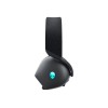 Dell Alienware Tri Mode Wireless Gaming Headset | AW725H | Built-in microphone | Wired/Wireless | Dark Side of the Moon