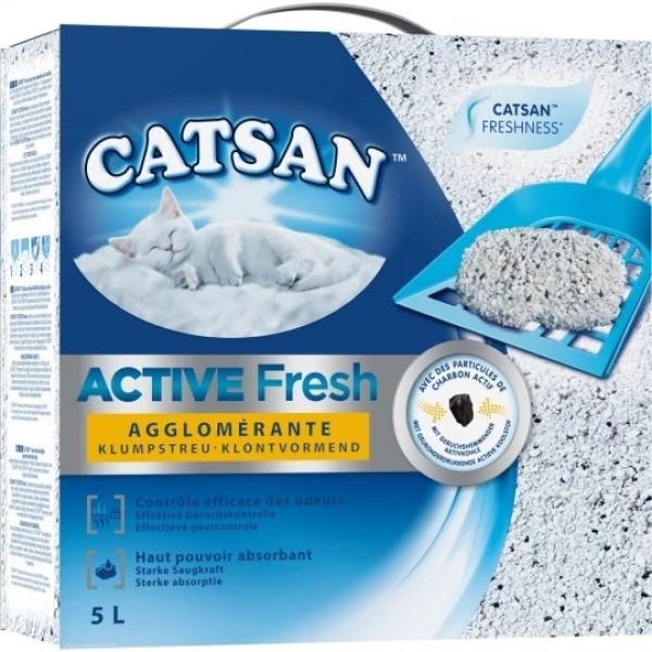 CATSAN Active Fresh - bentonite litter ...