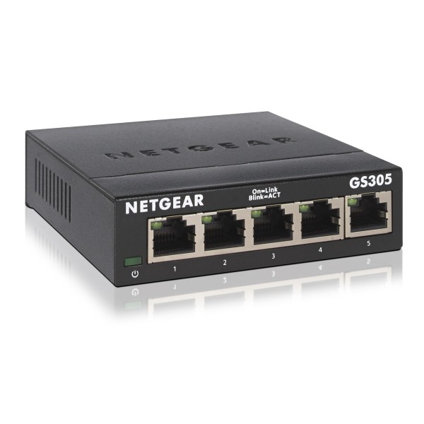 NETGEAR GS305 Unmanaged L2 Gigabit Ethernet ...