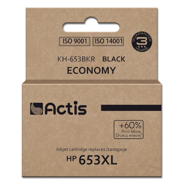 Actis KH-653BKR Ink Cartridge (replacement for ...