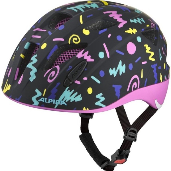 Kask rowerowy ALPINA XIMO FLASH BLACK-CONFETTI ...