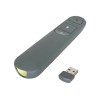 Targus EcoSmart Antimicrobial ControlPlus Wireless Presenter | Grey | Depth 23 mm | Height 131 mm | PCR | Width 37 mm