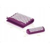 QMED Acupressure mat with cushion Purple