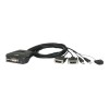 Aten 2-Port USB DVI Cable KVM Switch with Remote Port Selector | Aten | Remote Port Selector | 2-Port USB DVI Cable KVM Switch with Remote Port Selector