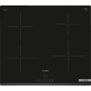 Bosch | Hob | PUE63KBB6E | Induction | Number of burners/cooking zones 4 | Touch | Timer | Black