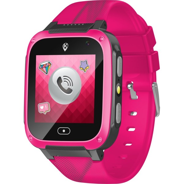 Smartwatch dla dziecka KiDiZ Basic różowy