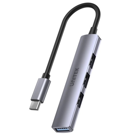 HUB Unitek H1208B USB-C / 3x USB-A 2.0, USB-A 3.0