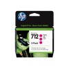 HP 712 3-Pack 29-ml Magenta DesignJet