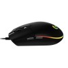 MOUSE USB OPTICAL G102 LIGHTSY/BLACK 910-005823 LOGITECH