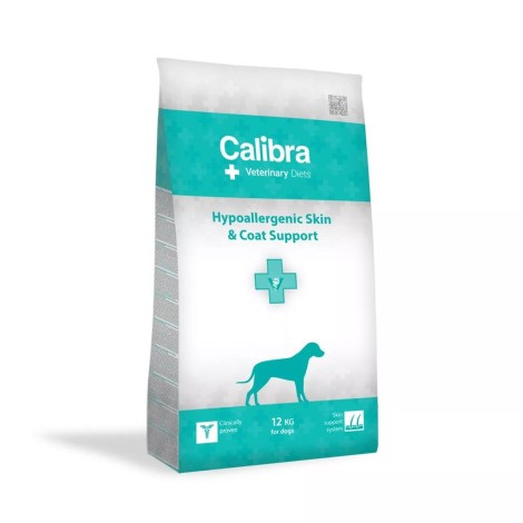 CALIBRA Veterinary Diets Dog Hypoallergenic Skin&Coat Support - dry dog food - 12kg