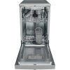 Dishwasher | DF9E 1B10 S | Free standing | Width 45 cm | Number of place settings 9 | Number of programs 6 | Energy efficiency class F | Silver