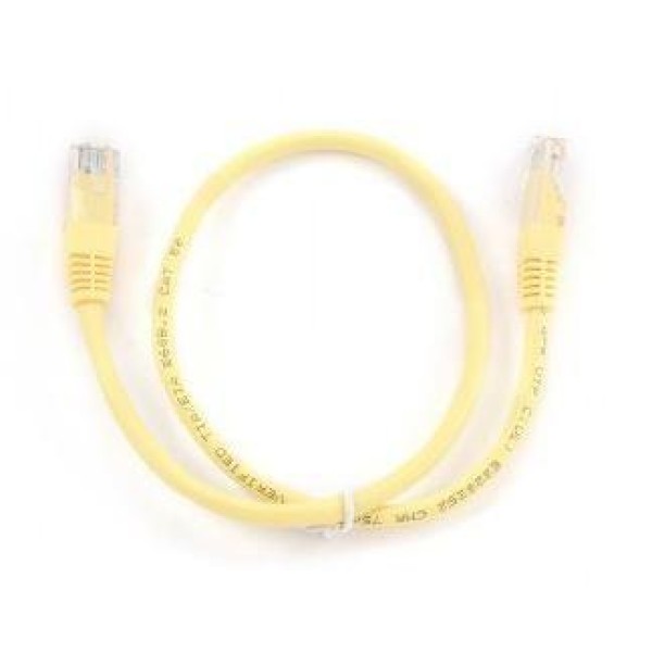 PATCH CABLE CAT5E UTP 0.5M/PP12-0.5M/Y GEMBIRD