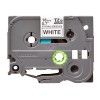 Brother | TZe-S241 Strong Adhesive Laminated Tape | Black on White | TZe | 8 m | 1.8 cm